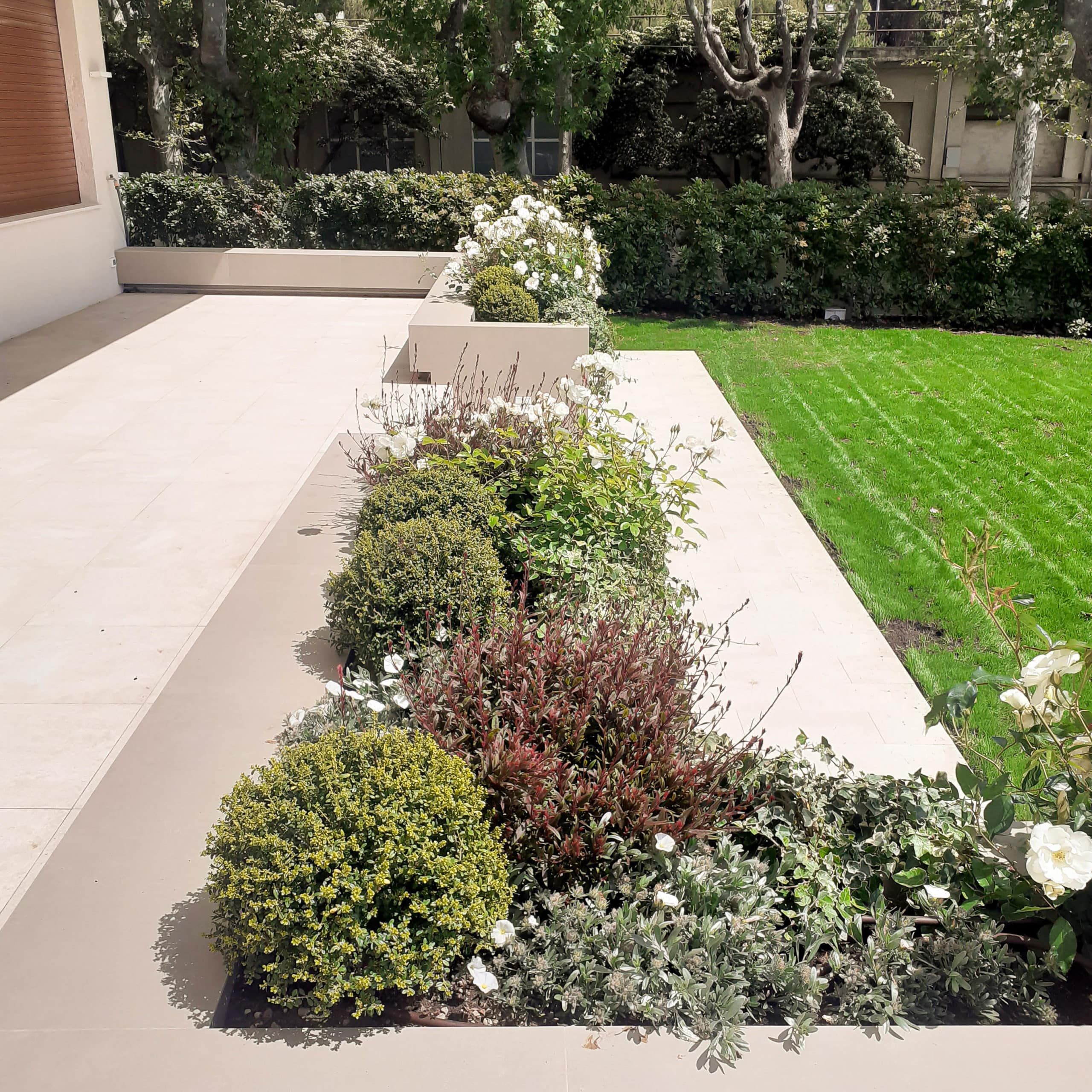 Terrazzo con giardino