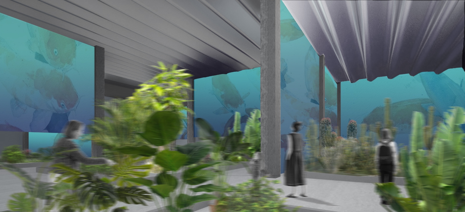 Rendering padiglion definitivo